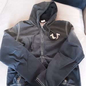 True Religion Men's Navy Hoodie